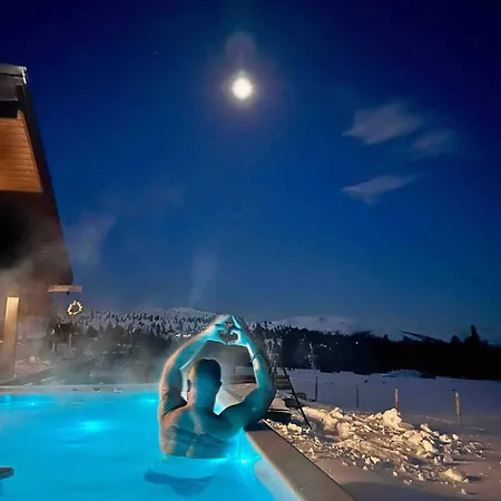 In Beautiful Rondane With Pool And Sauna Prázdninový dům *