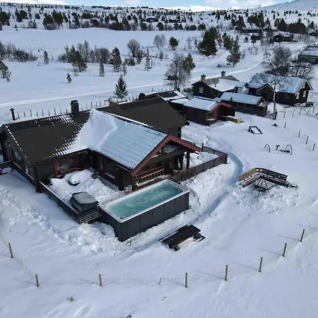 In Beautiful Rondane With Pool And Sauna Prázdninový dům *